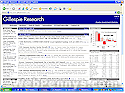 Gillespie Research Investment Newsletter